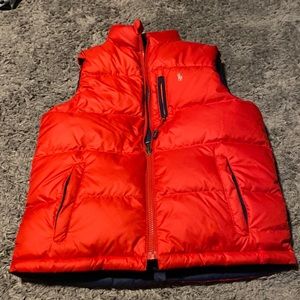Boys Reversible Puffer Vest- Polo Ralph Lauren